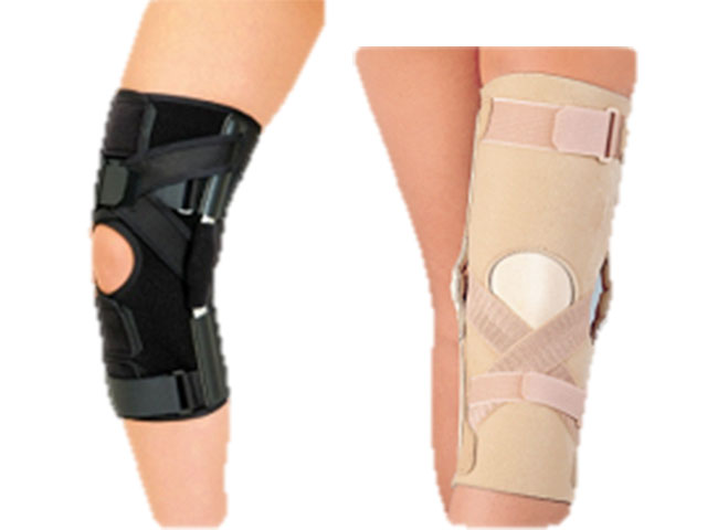 膝用装具　左膝用前十字靭帯サポーター　スポーツ